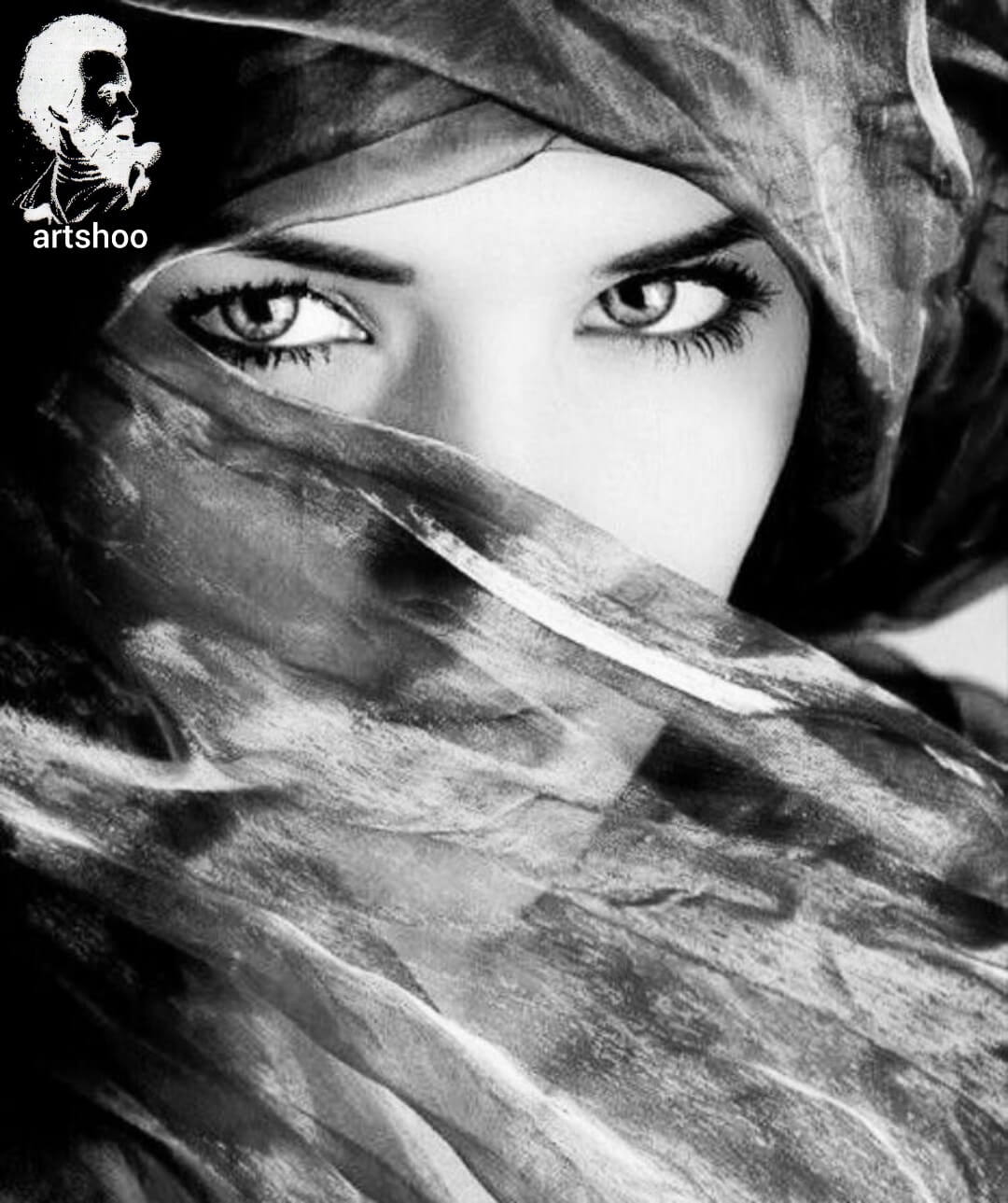 آموزش نقاشی سیاه قلم